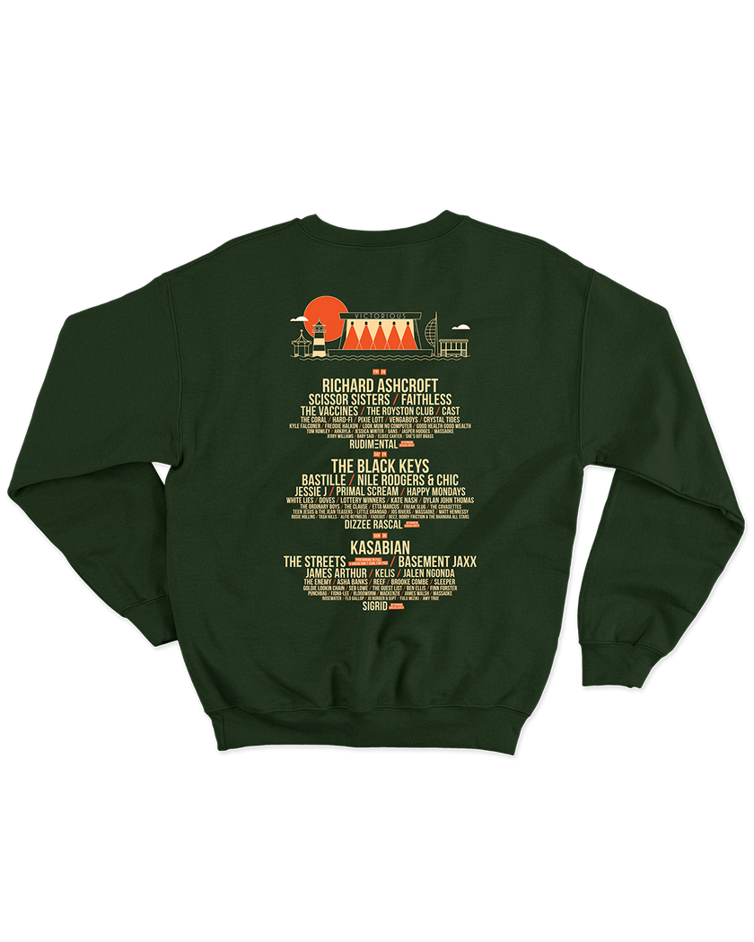 Green Skyline Sweatshirt