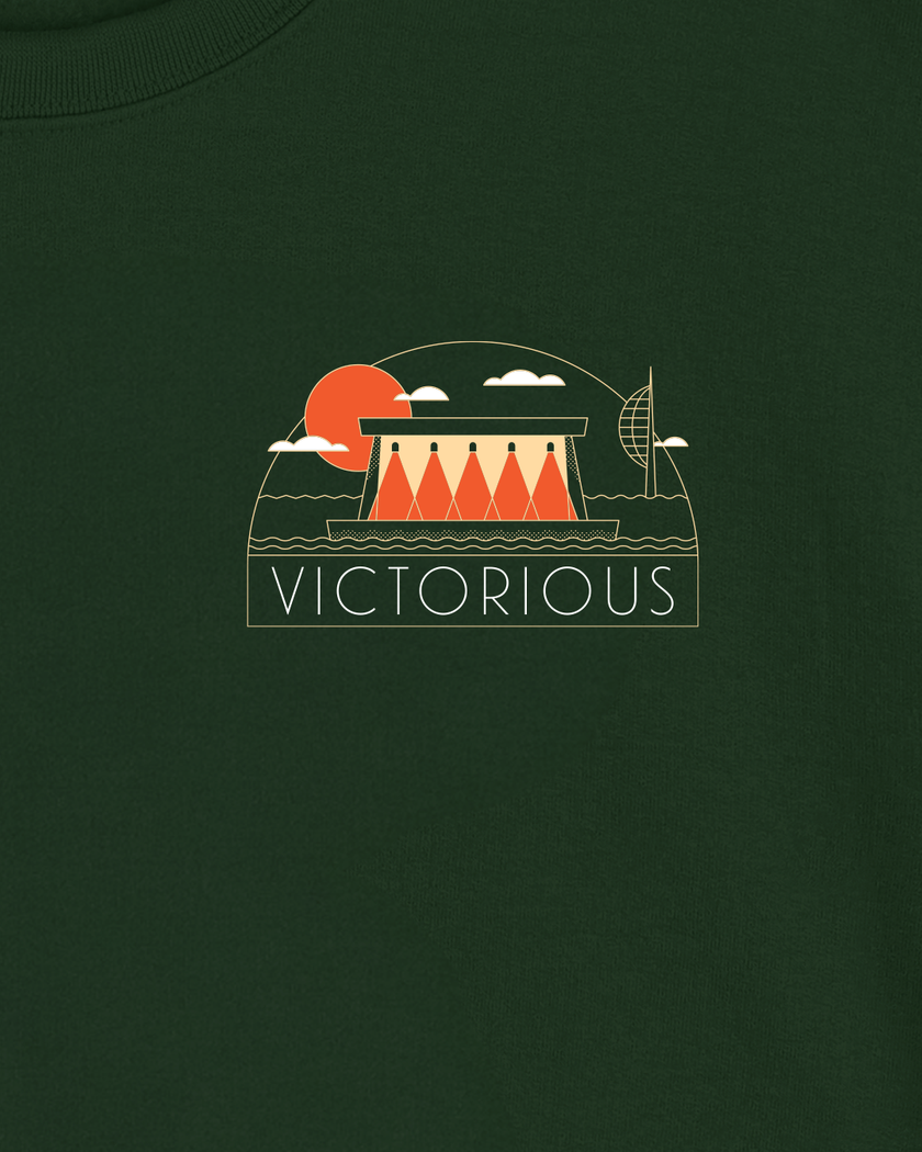 Green Skyline Sweatshirt