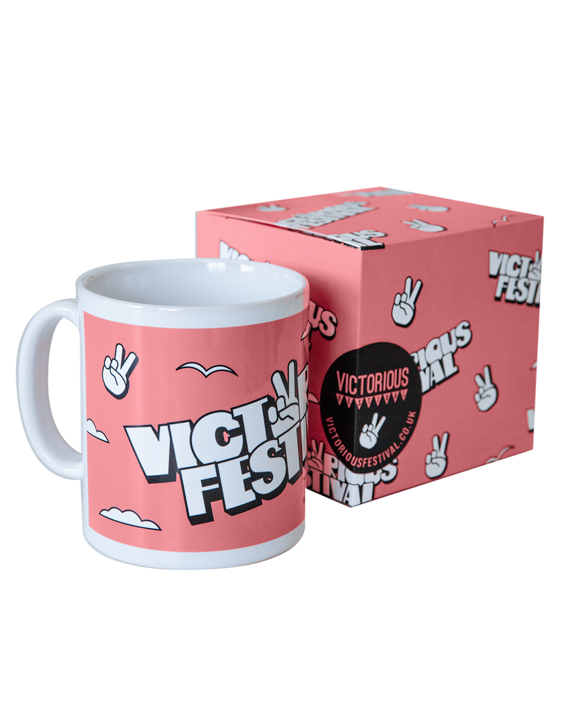 Pink Peace Mug